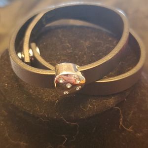 Lia Sophia Leather Wrap bracelets